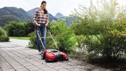 Подметальная машина аккумуляторная Einhell TE-SW 18/610 Li - Solo, PXC, 18В, ширина 610 мм, бак 20 л, 1800 м2/ч, 10.3 кг (без АКБ и ЗУ) 2352040 - Картинка 2