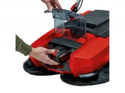 Подметальная машина аккумуляторная Einhell TE-SW 18/610 Li - Solo, PXC, 18В, ширина 610 мм, бак 20 л, 1800 м2/ч, 10.3 кг (без АКБ и ЗУ) 2352040 - Картинка 7