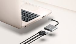 ��� Trust Dalyx 3-in-1 USB-� > USB-� 3.2/USB-�/HDMI, �������, 0.1�, ������ 23772_TRUST - �������� 2