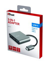 ��� Trust Dalyx 3-in-1 USB-� > USB-� 3.2/USB-�/HDMI, �������, 0.1�, ������ 23772_TRUST - �������� 13