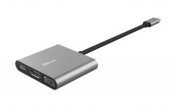 ��� Trust Dalyx 3-in-1 USB-� > USB-� 3.2/USB-�/HDMI, �������, 0.1�, ������ 23772_TRUST - �������� 4