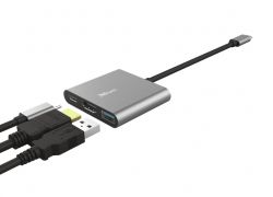 ��� Trust Dalyx 3-in-1 USB-� > USB-� 3.2/USB-�/HDMI, �������, 0.1�, ������ 23772_TRUST - �������� 5