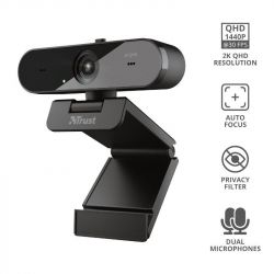 ���-������ Trust Taxon QHD ECO Black 24732_TRUST