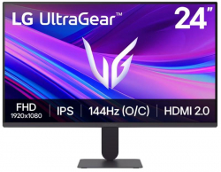 ������� LG 23.8" 24G411A-B HDMI, DP, Audio, IPS 120Hz, 1ms, sRGB 99%, G-SYNC, FreeSync, HDR10 24G411A-B