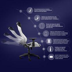 ������ Trust GXT714W RUYA ECO, �� ����, 3D-Armrests, ����� 25065_TRUST - �������� 6