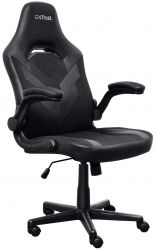 Кресло Trust GXT703 RIYE, ПУ шкіра, Foldable Armrests, Черный 25128_TRUST - Картинка 3