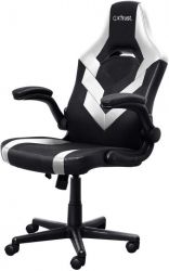 Кресло Trust GXT703W RIYE, ПУ шкіра, Foldable Armrests, Белый 25130_TRUST - Картинка 3