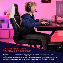 Кресло Trust GXT703W RIYE, ПУ шкіра, Foldable Armrests, Белый 25130_TRUST - Картинка 8