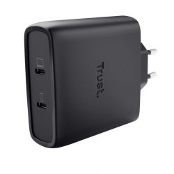 �������� ������� ��������� Trust Maxo 100��, GaN, 2xUSB-C ,PD/PPS, ������ 25527_TRUST
