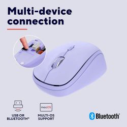 ���� Trust Yvi+ Compact Multi-Device, WL/BT/USB-A, ���������� 25583_TRUST - �������� 4