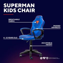 Кресло Trust GXT 703SM Revvo, ПУ шкіра, Foldable Armrests, синій 25741_TRUST - Картинка 4
