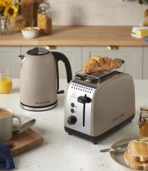 Тостер Russell Hobbs 1671Вт, пластик, подогрев, мокко 26931-56 - Картинка 4