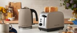 Тостер Russell Hobbs 1671Вт, пластик, подогрев, мокко 26931-56 - Картинка 2