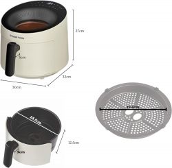 Russell Hobbs �������� Satisfry Panoramic- 1500��, ����-5�, �������� ������., 10 ����. �������, �������/����, ���� 27421-56 - �������� 6