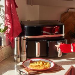 Мультипіч Russell Hobbs Satis Fry DualBaske 27680-56 чорний - Картинка 11