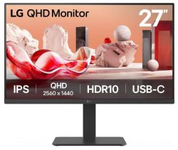 ������� LG 27" 27BA65QB-B HDMI, 2xDP, USB-C, MM, IPS, 2560x1440, 100Hz, sRGB 98%, Pivot, HDR10 27BA65QB-B