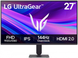 ������� LG 27" 27G411A-B IPS 120Hz HDMI, DP, Audio, IPS 120Hz, 1ms, sRGB 99%, G-SYNC, FreeSync, HDR10 27G411A-B
