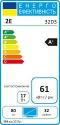 ТБ 32" 2E LED HD 50Hz, Black 2E-32D3 - Картинка 2