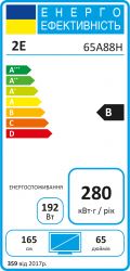 Телевізор 65" 2E MiniLED 4K 60Hz Smart WebOS Black 2E-65A88H - Картинка 2