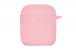  2  Apple AirPods, Pure Color Silicone (3.0mm) , Light pink 2E-AIR-PODS-IBPCS-3-LPK