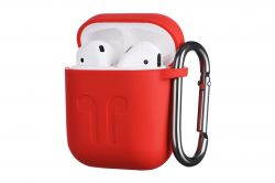  2  Apple AirPods, Pure Color Silicone Imprint (1.5mm), Rose red 2E-AIR-PODS-IBSI-1.5-RRD -  1