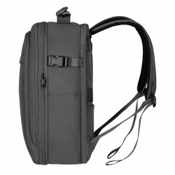 Рюкзак дорожный 2Е Trek, Cabin size, полиестр, EXP, 17/23л, с отсеком для ноутбука 16", серый 2E-BPET-CABIN-GR - Картинка 4