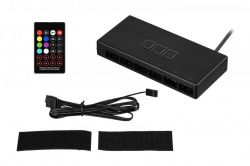 ���������� 2E GAMING CONTR-B, ARGB 6 fans 3pin, 3pin +5VARGB, 2 pin LED, ����� 2E-CONTR-B