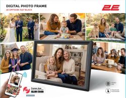 �������� ��������� 2E DPF15-BK 15.6", IPS, FHD, 1GB, 32GB, �������� 2x2��, �� Frameo, ��������� �����, WiFi, ������ 2E-DPF15-BK