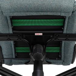 Кресло 2E GAMING BUSHIDO Lite, ткань, 2D-Armrests, зелёный тёмный 2E-GC-BUS-ESGN - Картинка 15