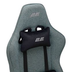 Кресло 2E GAMING BUSHIDO Lite, ткань, 2D-Armrests, зелёный тёмный 2E-GC-BUS-ESGN - Картинка 5
