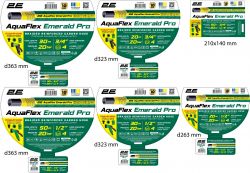 ����� ������� 2� AquaFlex Emerald Pro 1/2" 20� 4 ���� 20��� -10�+60�C �������� 2 ��������� ������� 2E-GHE12ED20 - �������� 2