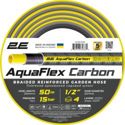 2E   AquaFlex Carbon 1/2" 50 4  20 -10+60C 2E-GHE12GE50