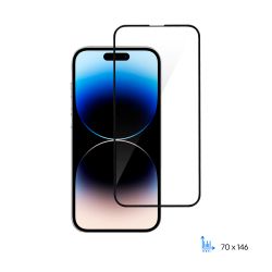 �������� ������ 2E ��� Apple iPhone 14(6.1), 2.5D FCFG,(1 Pack),black border 2E-IP-14-6.1-SMFCFG-BB