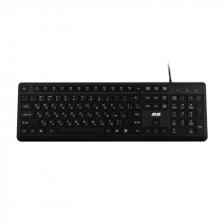 ��������� ��������� 2E KS405 104key, USB-A, EN/UK, ������ 2E-KS405UBK_UA
