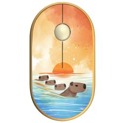 2E ���� MF300 CAPYBARA:SUNSET Silent WL BT, ������ 2E-MF300WCAPIBARAYW