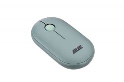  2E MF300 Silent Wireless/Bluetooth Ashen Green (2E-MF300WGN) -  4