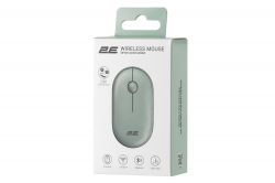  2E MF300 Silent Wireless/Bluetooth Ashen Green (2E-MF300WGN) -  6