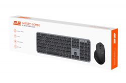 Комплект клавиатура и мышь 2E MK440 WL/BT, EN/UK, серо-чёрный 2E-MK440WBGR_UA - Картинка 14