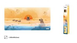 2E ������� ��� ���� CAPYBARRA, L(800x400x2��), ������ 2E-PAD-L-CAPY-YELLOW