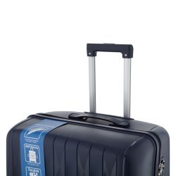 Набір валіз 2E, M7979, поліпропілен, (L+M+S), блискавка anti theft, 4 колеса, кодовий замок, темно-синій 2E-PP-M7979-SET3-DB - Картинка 28