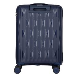 Набір валіз 2E, M7979, поліпропілен, (L+M+S), блискавка anti theft, 4 колеса, кодовий замок, темно-синій 2E-PP-M7979-SET3-DB - Картинка 4