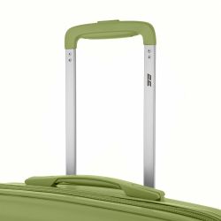 Чемодан 2E, Aero, полипропилен, малый, 35/44 л, TSA, 4 колеса, EXP, оливково-зелёный 2E-SPP-AERO-S-MG - Картинка 9