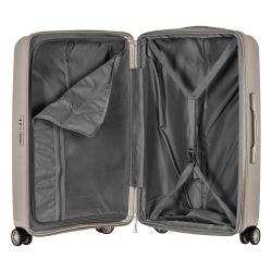 Набор чемоданов 2E, Aero, полипропилен, (L+M+S), TSA, 4 колеса, EXP, серо-коричневый 2E-SPP-AERO-SET3-TP - Картинка 21