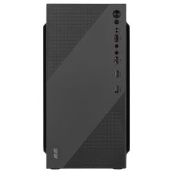 Корпус 2E TeamX TMX04 з БЖ 2E ATX500W, 2xUSB3.0, 1x80мм, VGA 220мм, mATX, чорний 2E-TMX04-500 - Картинка 2