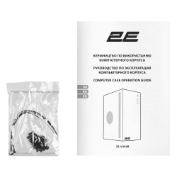 Корпус 2E Credo V200B без БЖ, 2xUSB3.0, 1x80мм, VGA 250мм, mATX, чорний 2E-V200B - Картинка 8