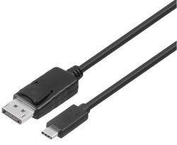  2 USB-C - DisplayPort (AM/AM) 3840*2160@60Hz 1m Black 2EW-1925