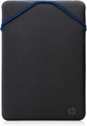 HP  Protective Reversible 15.6 Black/Blue Laptop Sleeve 2F1X7AA -  3