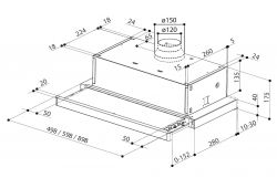 Вытяжка Faber Flexa Ng Hip W A50 (315.0635.108) - Картинка 3