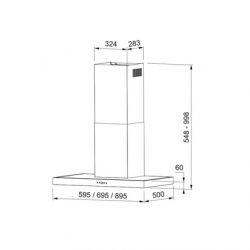 Вытяжка Faber TSP X A60 2LS (325.0568.817) - Картинка 7