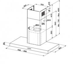 Faber ������� ��������, 60��, 1186�3�, Stilo Comfort Bk Matt A60, ������ ������� 325.0618.791 - �������� 2